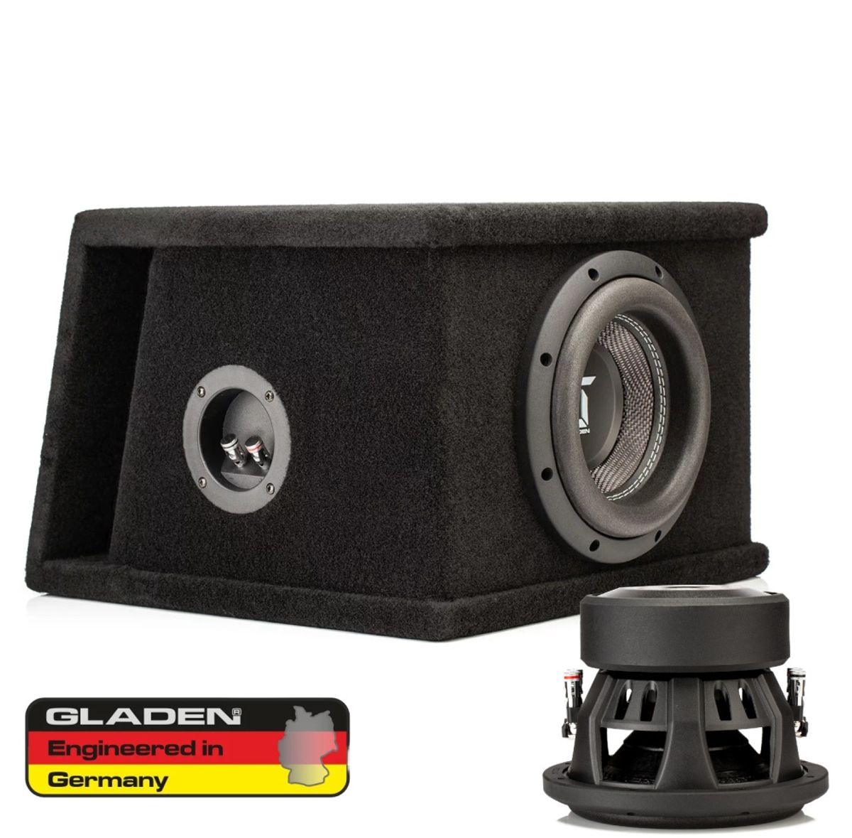  GLADEN SIGMA SSWX08-VB Extreme 2x2ohm
