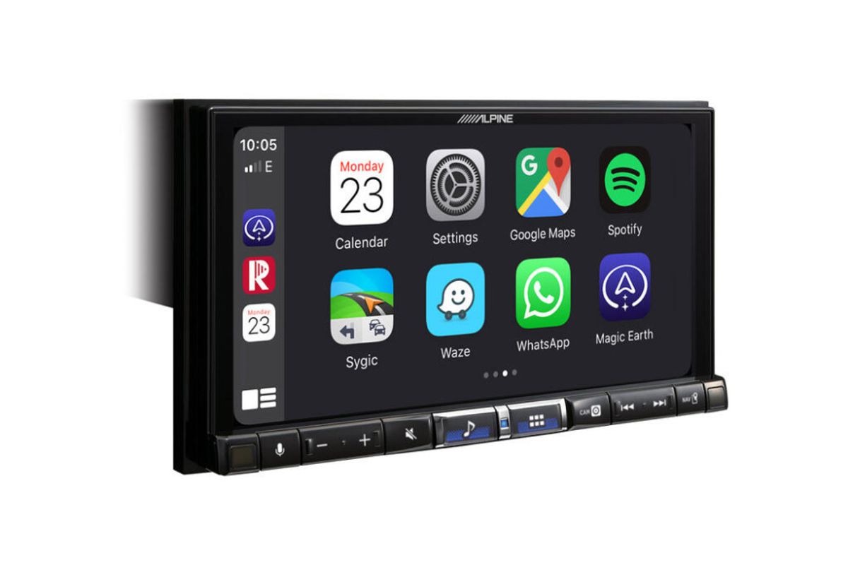 Alpine ILX-705E46, BMW 4x50W, Bluetooth, USB, DAB, CarPlay