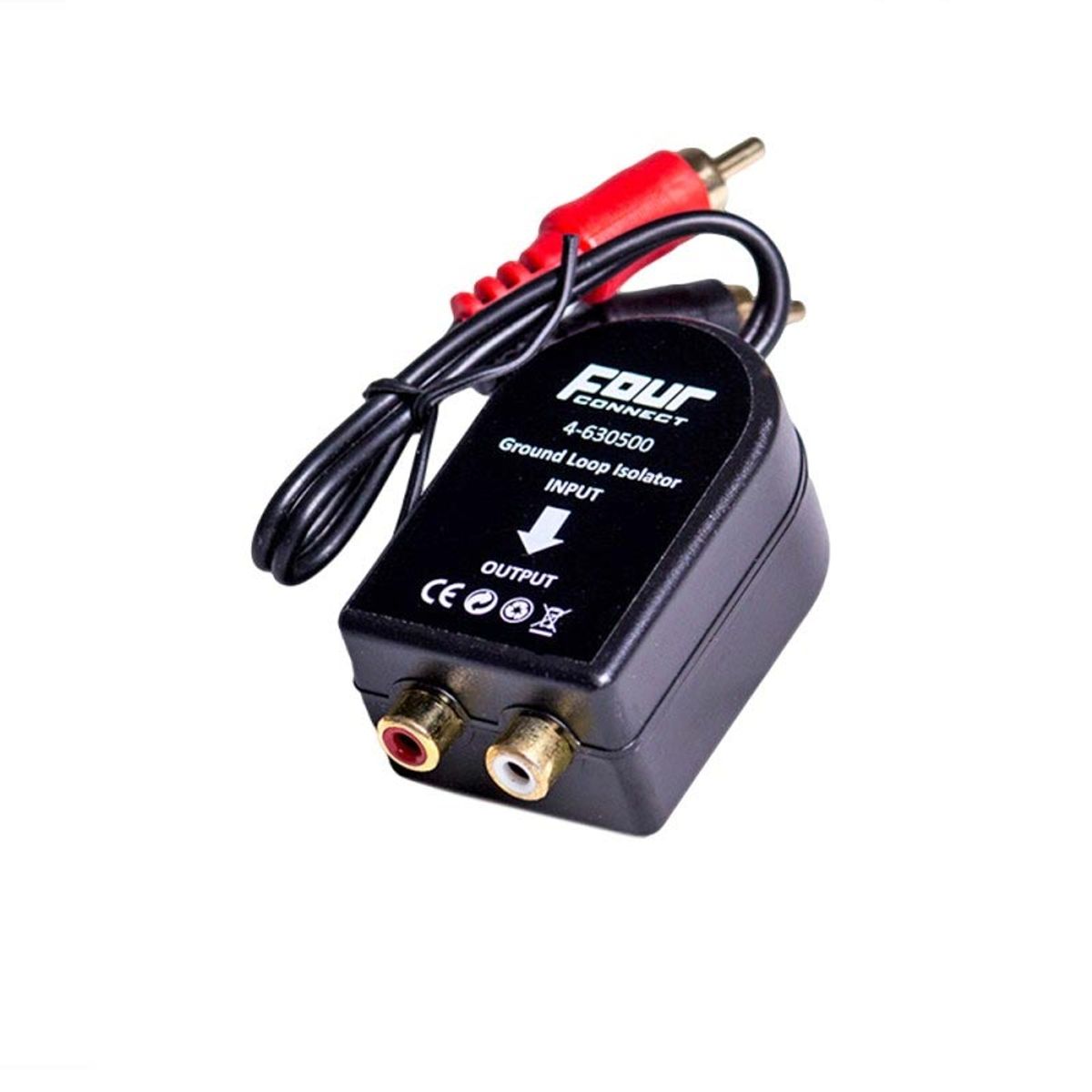 4 CONNECT Jordsløyfeisolator / støyfilter