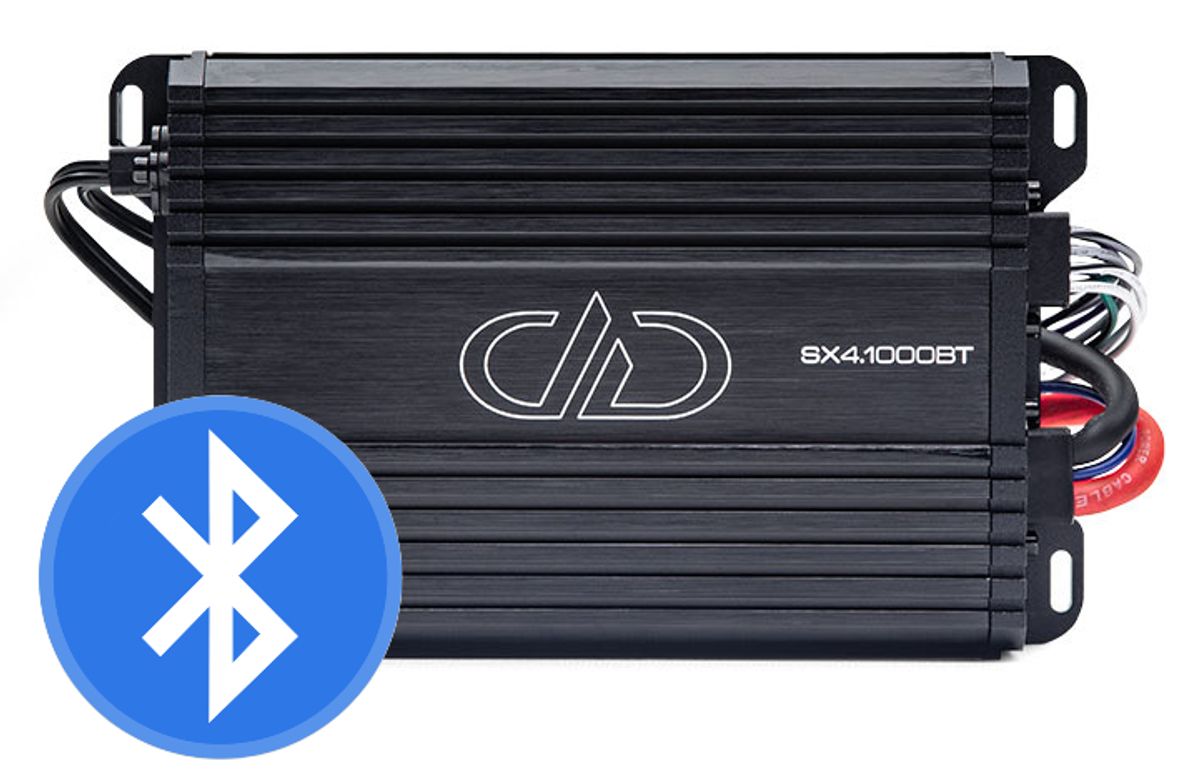 DD Audio SX 4.1000BT Bluetooth 4x250W @ 2 ohm IPX67